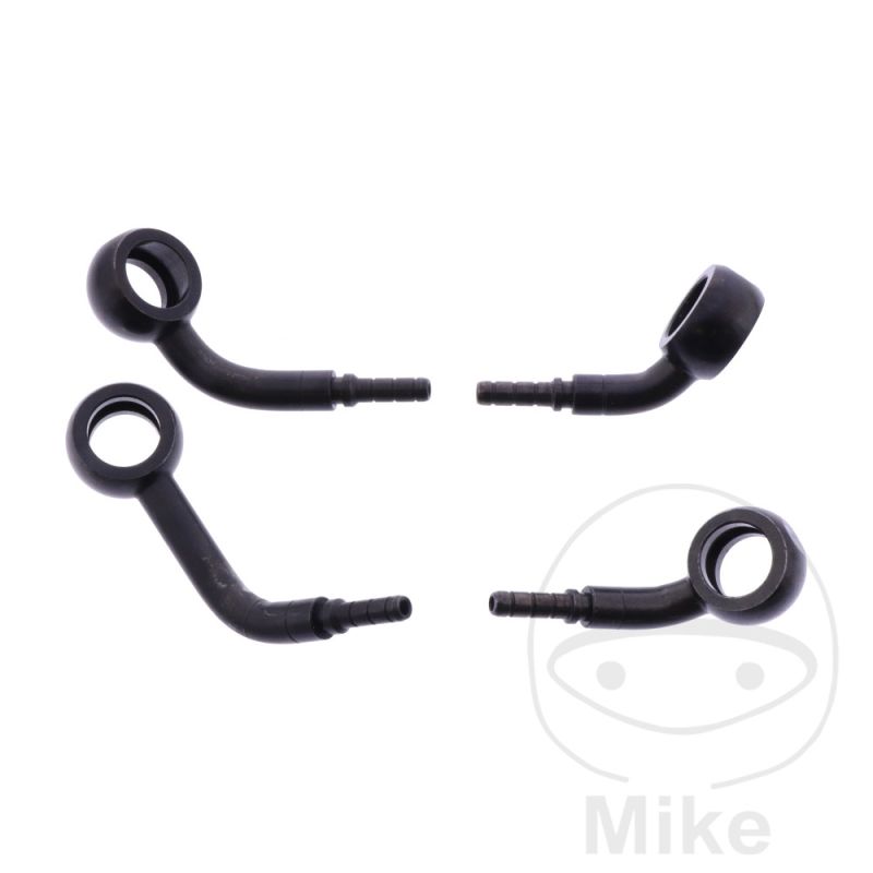 Latiguillo de Freno Metálico Kit 2 Piezas Negro | Motos Camaral