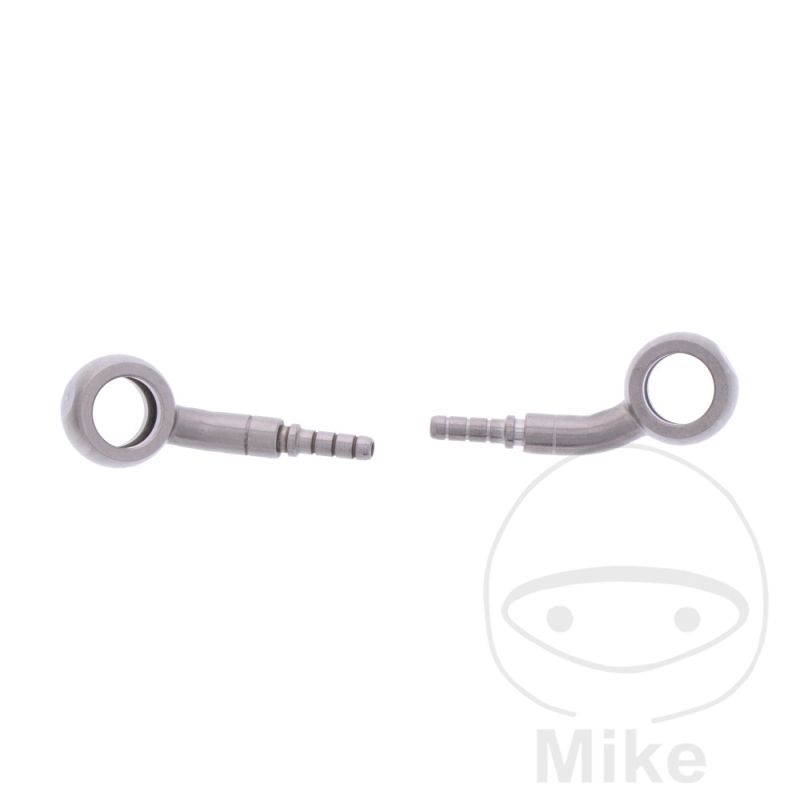 Latiguillo de Freno Metálico Kit Conexión Plateado | Motos Camaral