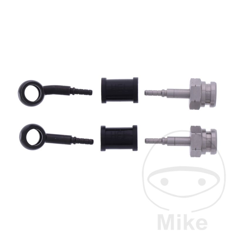 Latiguillo de Freno Metálico Kit 2 Piezas Negro | Motos Camaral