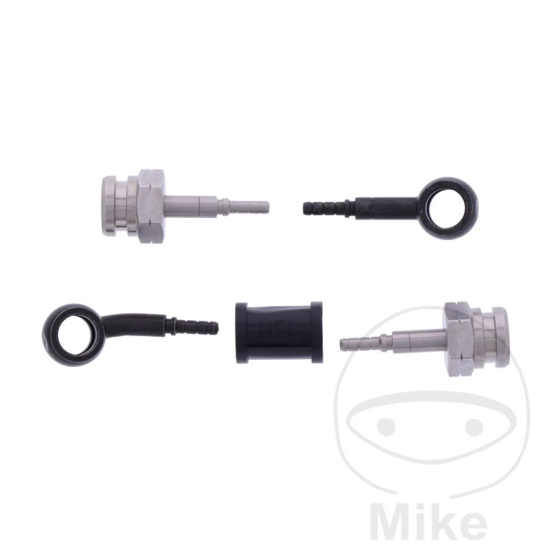 Latiguillo de Freno Metálico Kit 2 Piezas Negro | Motos Camaral