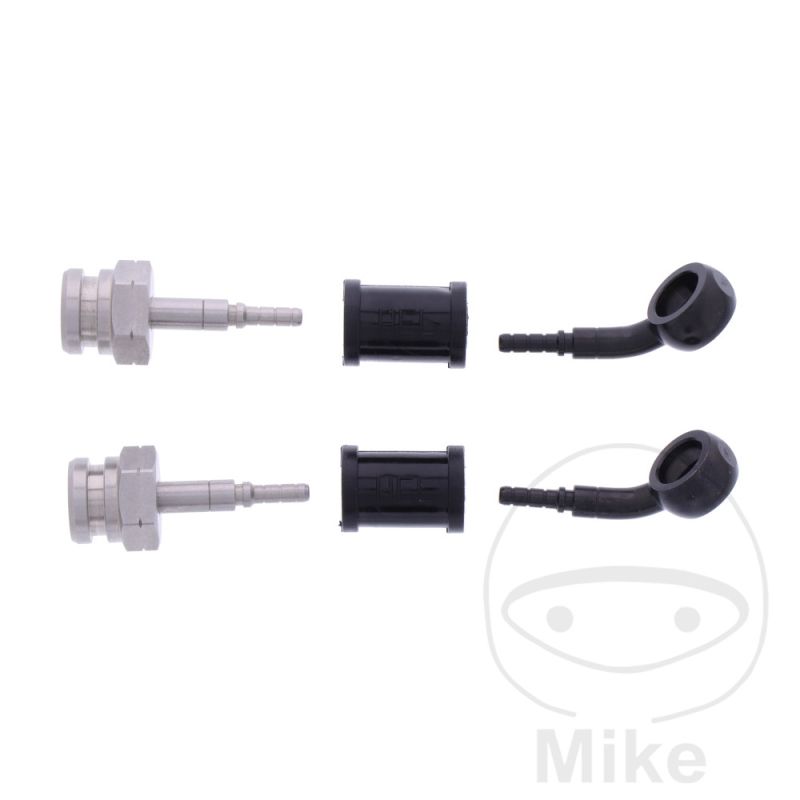 Latiguillo de Freno Metálico Kit 2 Piezas Negro | Motos Camaral