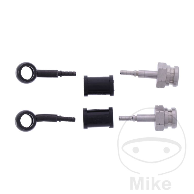 Latiguillo de Freno Metálico Kit 2 Piezas Negro | Motos Camaral