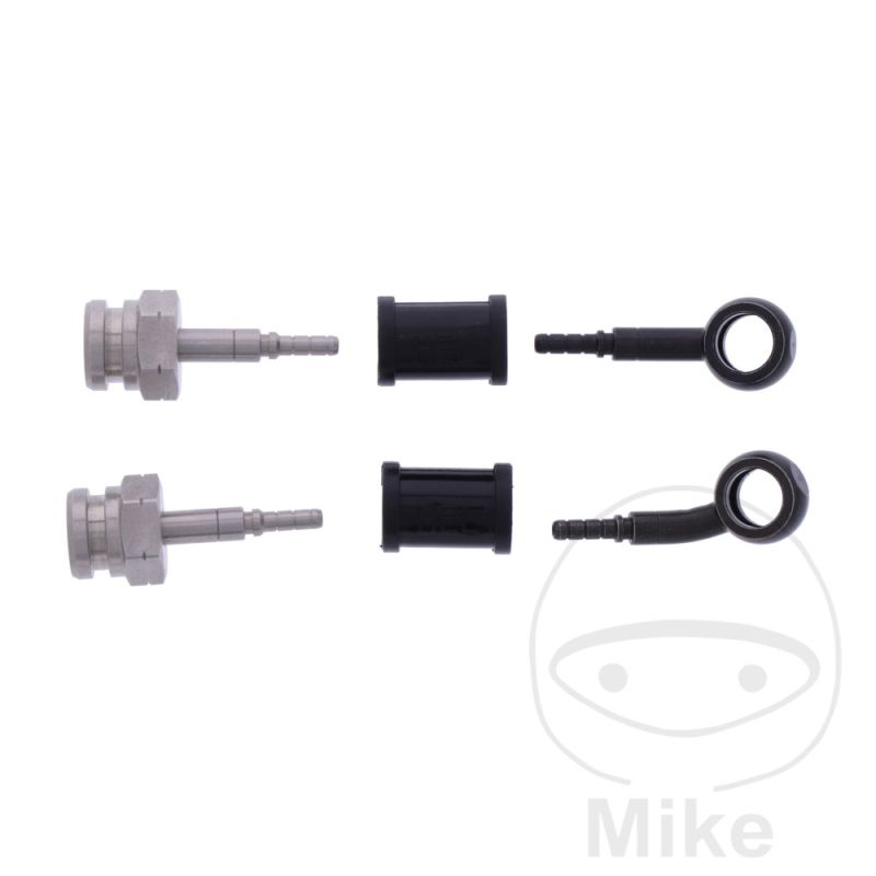 Latiguillo de Freno Metálico Kit 2 Piezas Negro | Motos Camaral