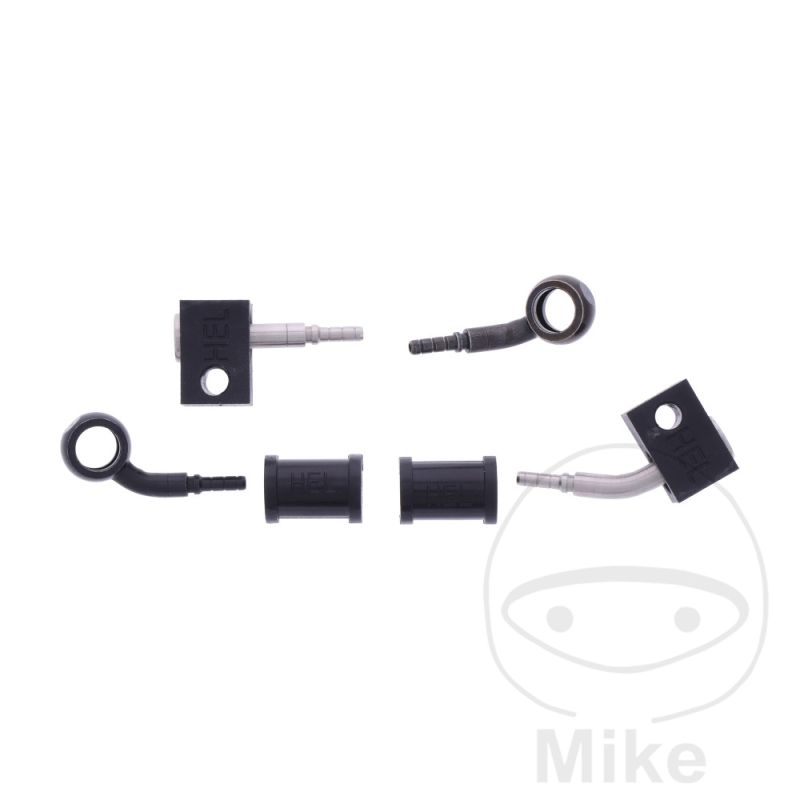 Latiguillo de Freno Metálico Kit 2 Piezas Negro | Motos Camaral