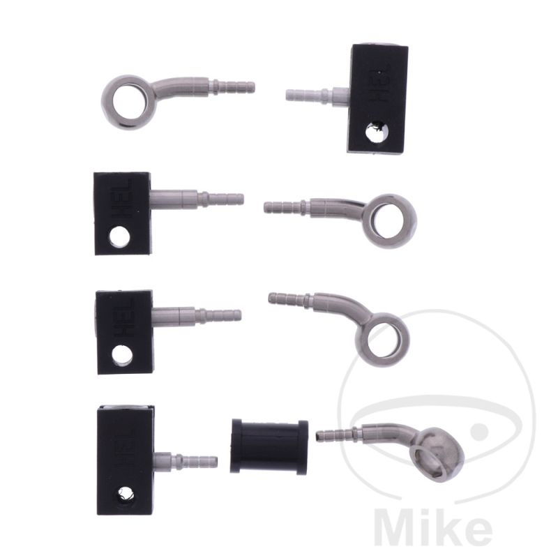 Kit Latiguillos de Freno Metálicos 4 Piezas | Motos Camaral