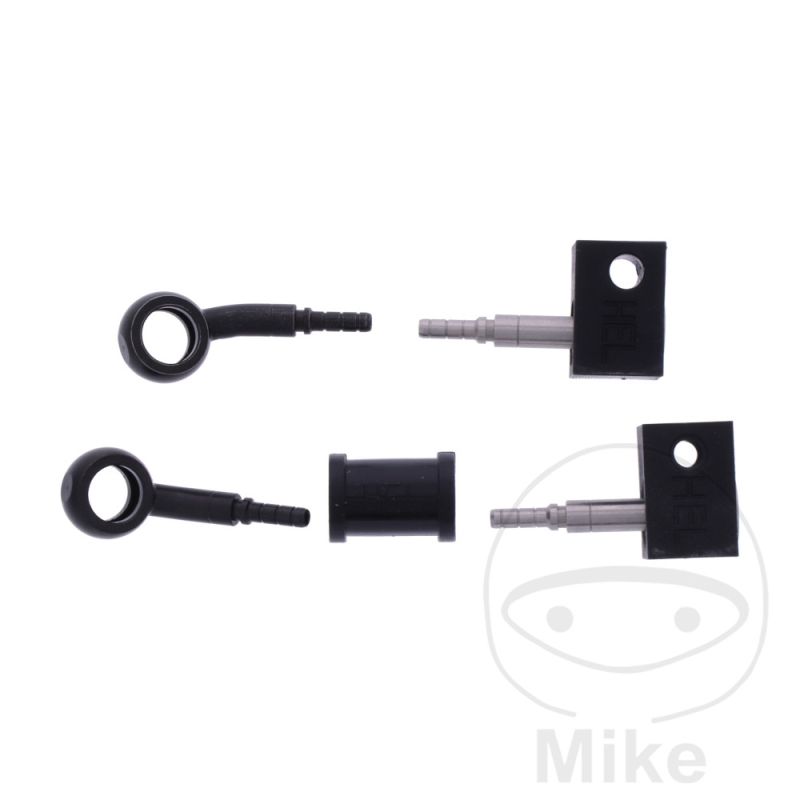 Latiguillo de Freno Metálico Kit 2 Piezas Negro | Motos Camaral
