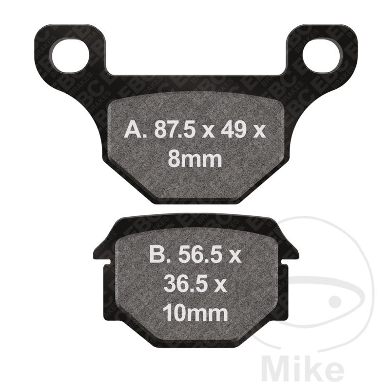 Pastillas de Freno Estándar Scooter EBC | Motos Camaral