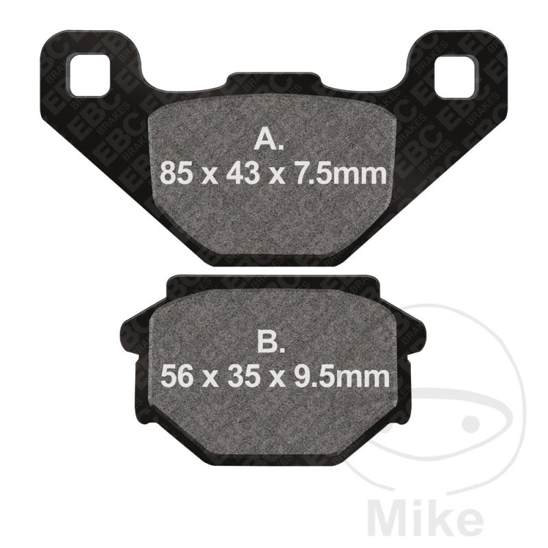 Pastillas de Freno Estándar EBC 7870744 | Motos Camaral