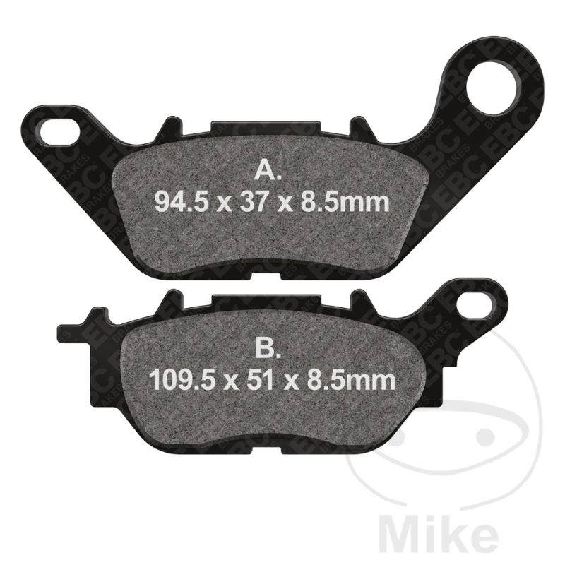 Pastillas de Freno Estándar EBC 7875057 | Motos Camaral