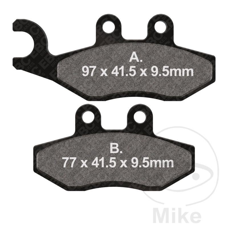 Pastillas de Freno Sinter HH Scooter EBC | Motos Camaral
