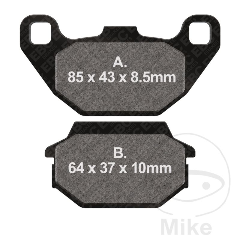 Pastillas de Freno Estándar EBC 7874332 | Motos Camaral