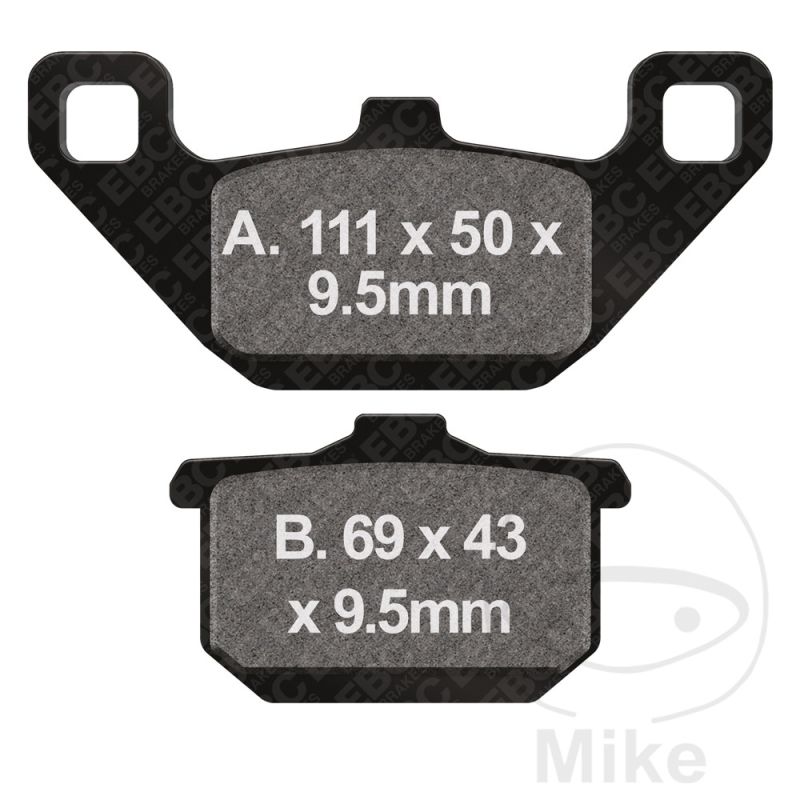 Pastillas de Freno Sinter HH EBC | Motos Camaral