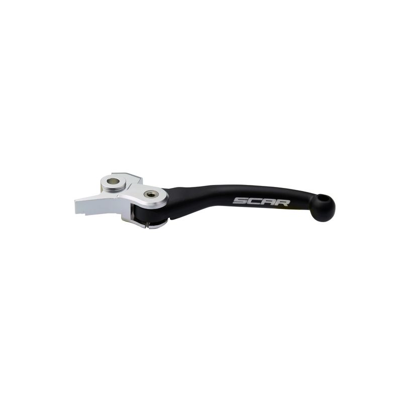 Maneta de freno SCAR plegable negro - motoscamaralweb.com