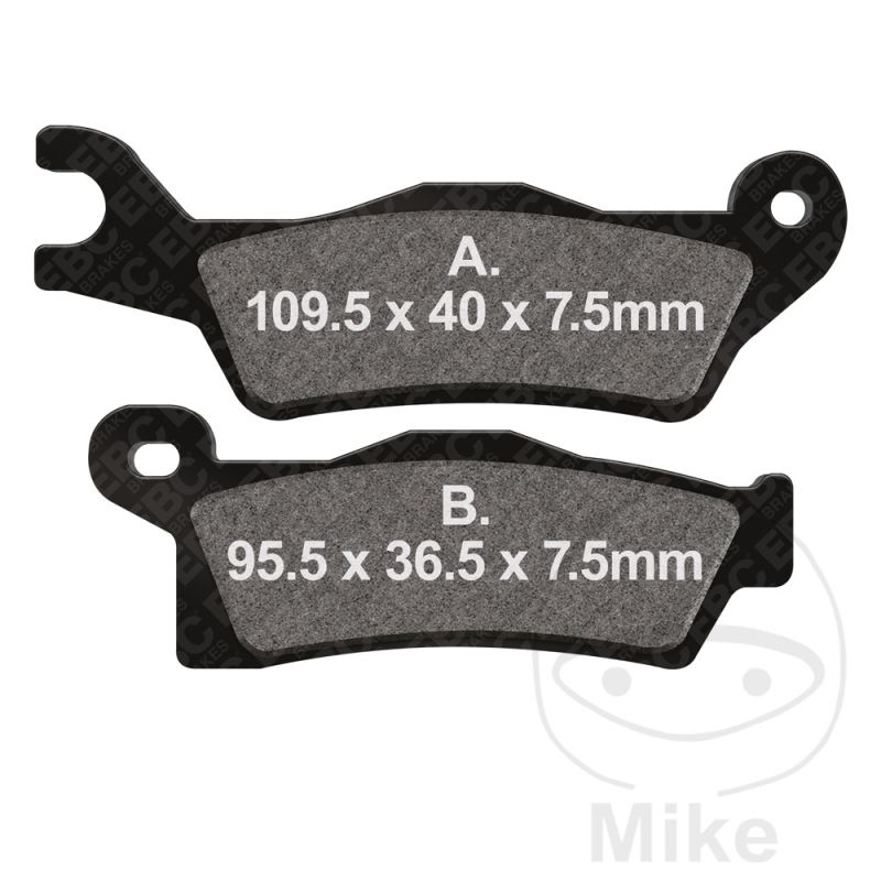 Pastillas de Freno Sinterizadas EBC 7870025 | Motos Camaral