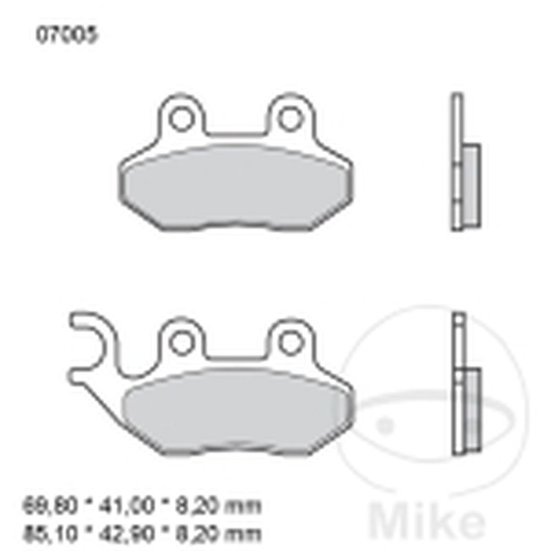 Pastillas de Freno CC Scooter Brembo 7321912 | Motos Camaral