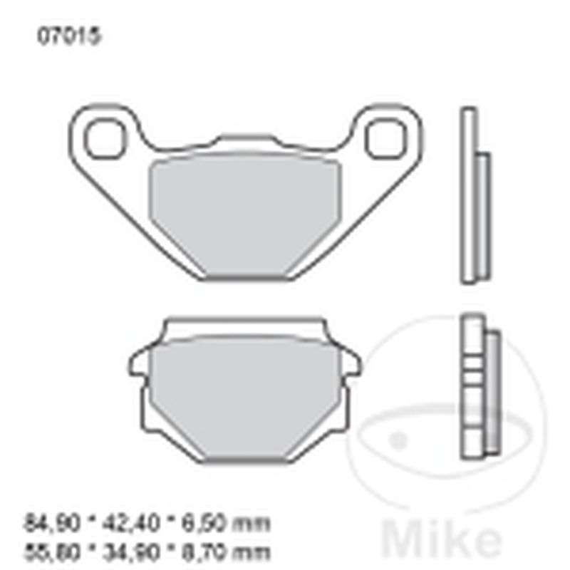 Pastillas de Freno CC Scooter Brembo 7320443 | Motos Camaral