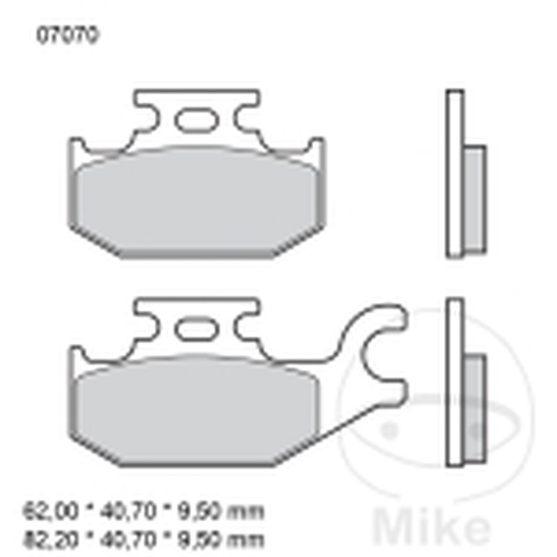 Pastillas de Freno CC Scooter Brembo 7325590 | Motos Camaral