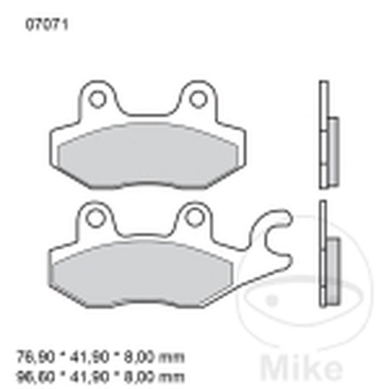 Pastillas de Freno CC Scooter Brembo 7320524 | Motos Camaral