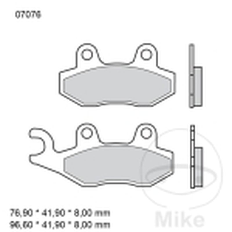 Pastillas de Freno CC Scooter Brembo 7370778 | Motos Camaral