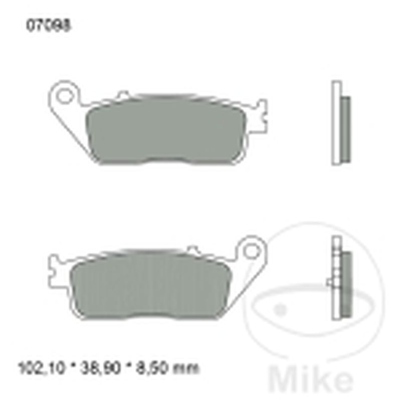 Pastillas de Freno CC Scooter Brembo 7323546 | Motos Camaral