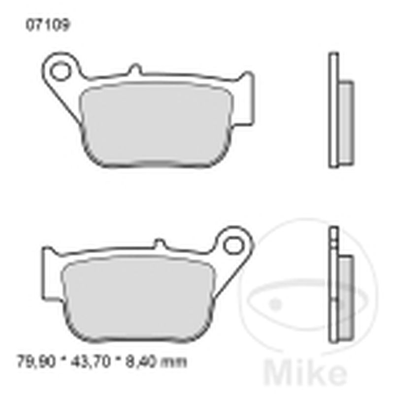 Pastillas de Freno CC Scooter Brembo 7320250 | Motos Camaral