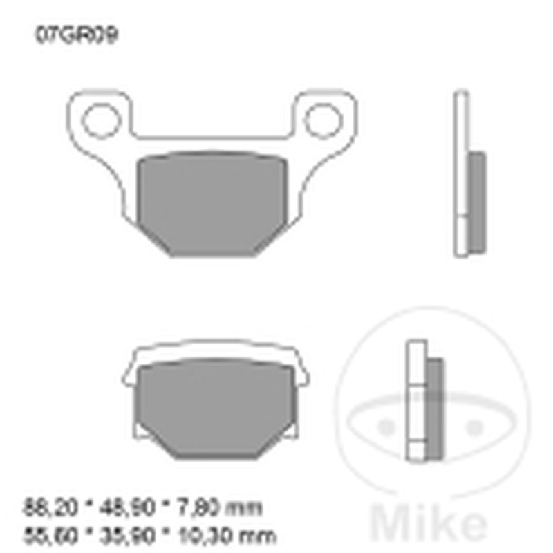 Pastillas de Freno Brembo 7321151 | Motos Camaral