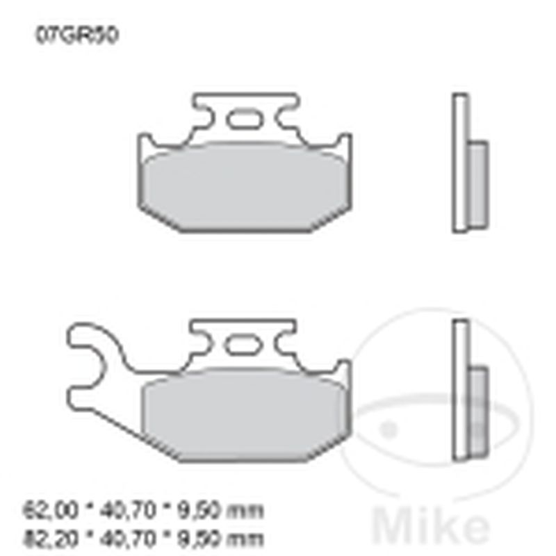 Pastillas de Freno Sinter SD Brembo 7325681 | Motos Camaral