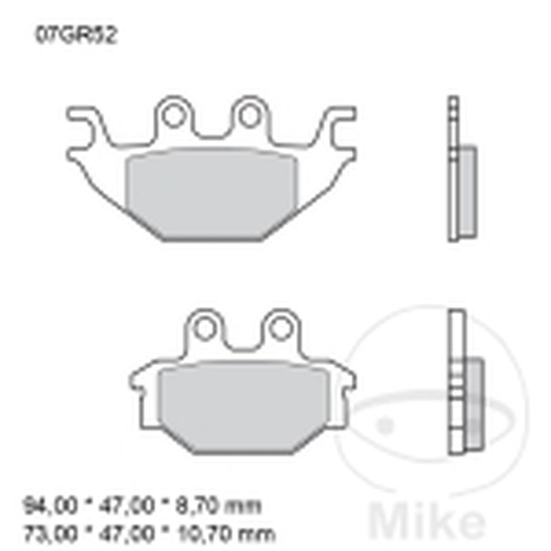 Pastillas de Freno Sinter SD Brembo | Motos Camaral