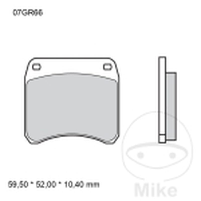 Pastillas de Freno CA KE Brembo 7328388 | Motos Camaral