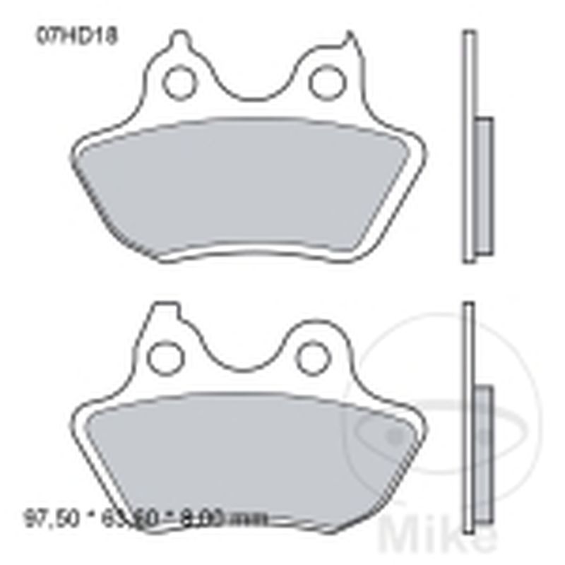 Pastillas de Freno Brembo CA KE CC | Motos Camaral