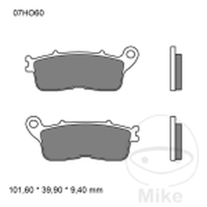 Pastillas de Freno Sinter Trasero SP Brembo | Motos Camaral