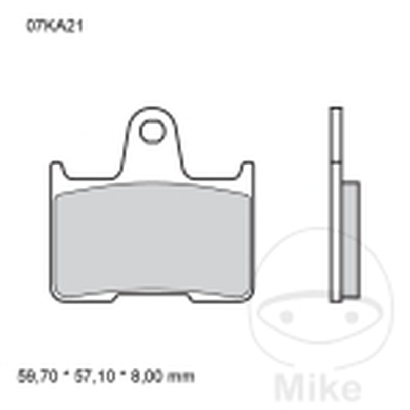 Pastillas de Freno Sinter Trasero SP Brembo | Motos Camaral