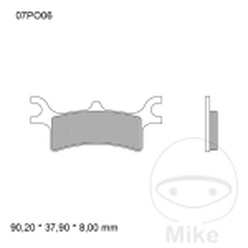 Pastillas de Freno Sinter SD Brembo 7325657 | Motos Camaral