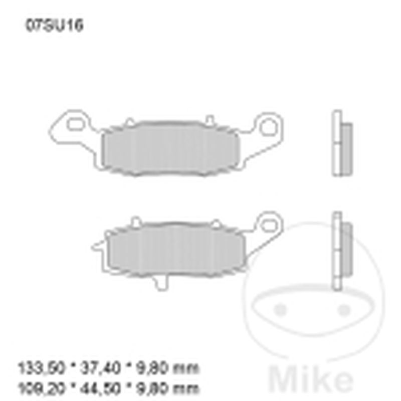 Pastillas de Freno Sinter Trasero SP Brembo | Motos Camaral