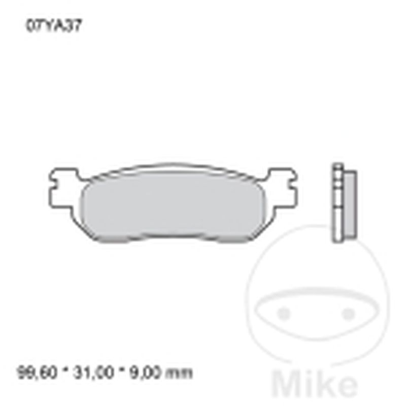 Pastillas de Freno Sinter Trasero SP Brembo | Motos Camaral