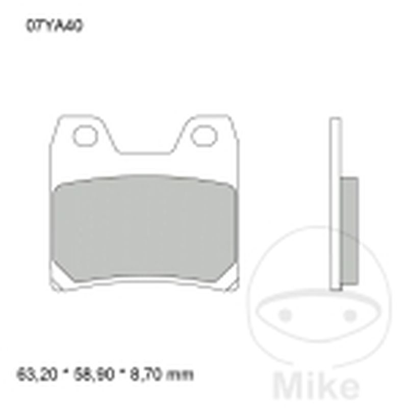 Pastillas de Freno Sinter Trasero SP Brembo | Motos Camaral