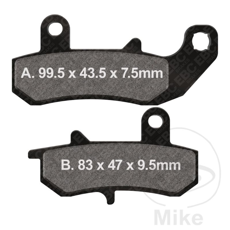 Pastillas de Freno Estándar EBC 7870462 | Motos Camaral
