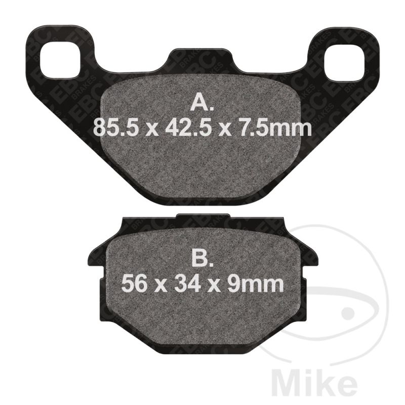 Pastillas de Freno Estándar EBC 7870546 | Motos Camaral