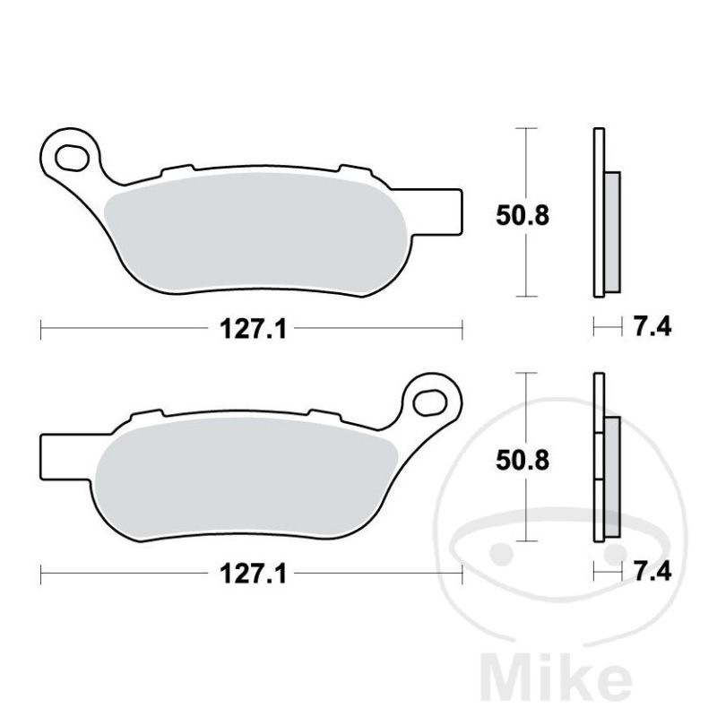 Pastillas de Freno PC TRW 7370082 | Motos Camaral