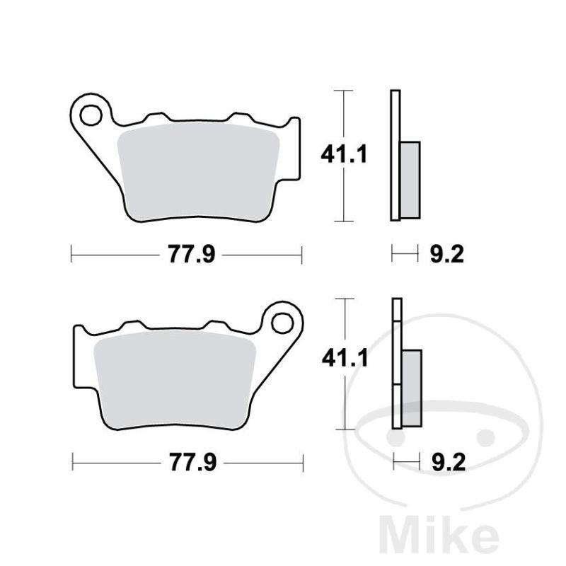 Pastillas de Freno Estándar TRW 7370067 | Motos Camaral
