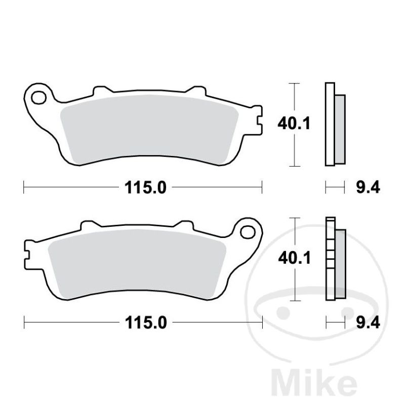 Pastillas de Freno Estándar TRW 7320294 | Motos Camaral