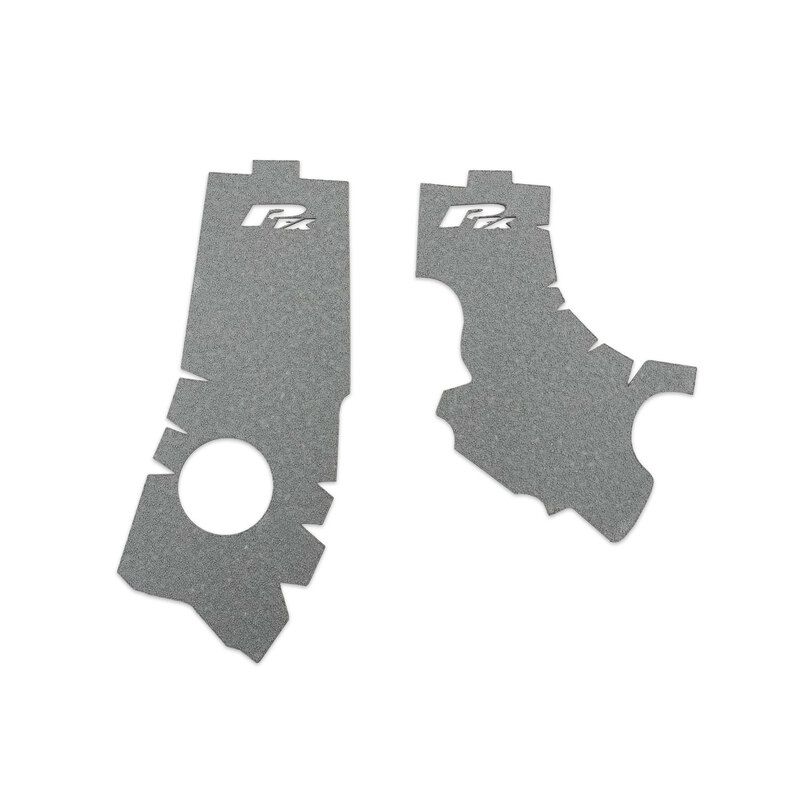 Protectores antideslizantes para chasis RFX Pro Series - negro - motoscamaralweb.com