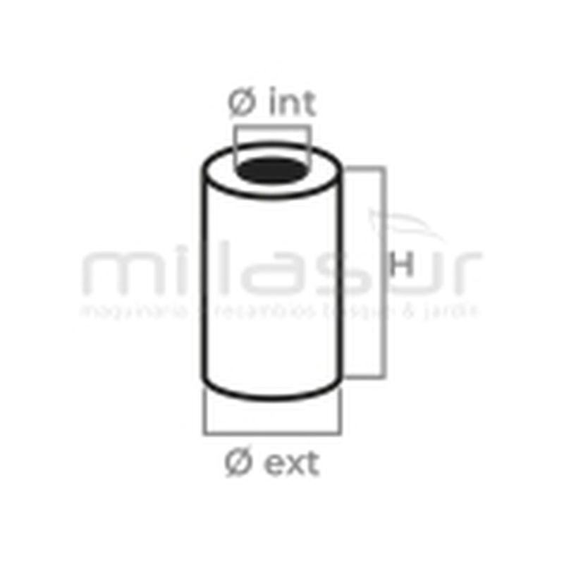 FILTRO GASOLINA HONDA METÁLICO GX120. GX160. GX240. GX390 - motoscamaralweb.com