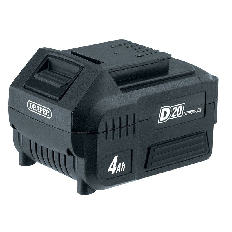 Batería de iones de litio DRAPER D20 20V 4.0Ah - motoscamaralweb.com