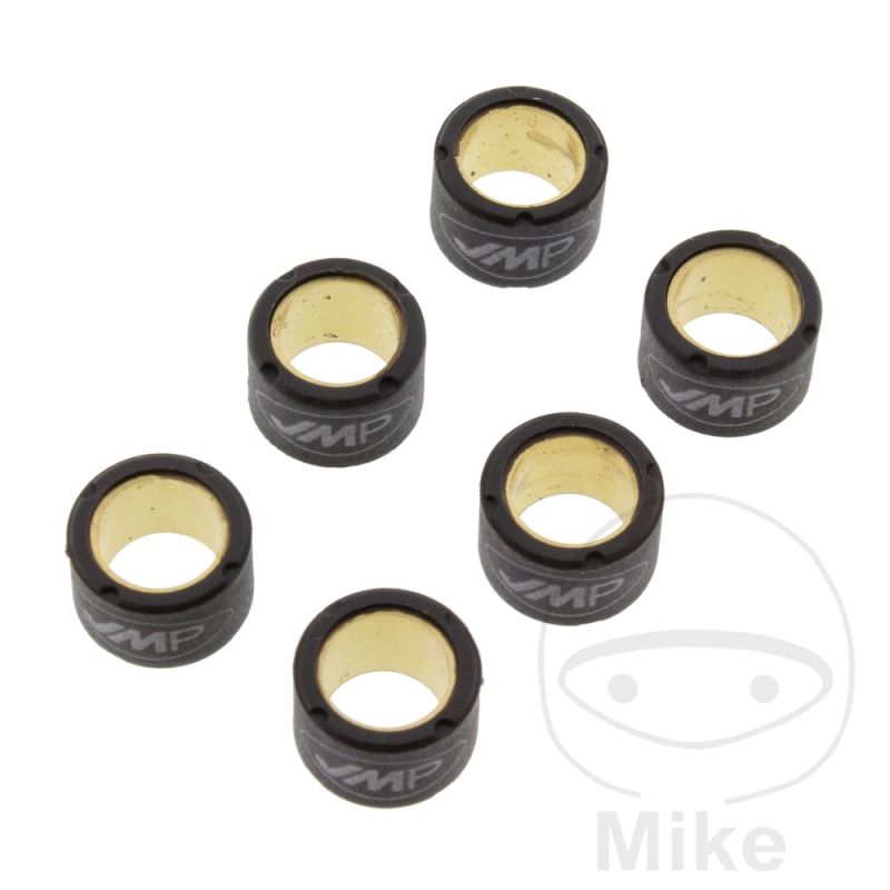 Rodillos Variador JMP 17x12 mm 4.0g (6 piezas) | Motos Camaral