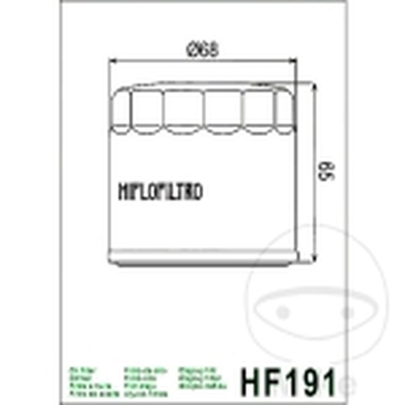 Filtro de Aceite Hiflo | Recambios Moto | Motos Camaral