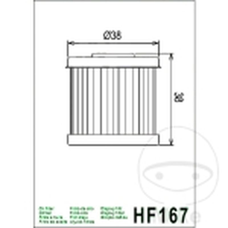 Filtro de Aceite Hiflo | Recambios Motociclismo | Motos Camaral