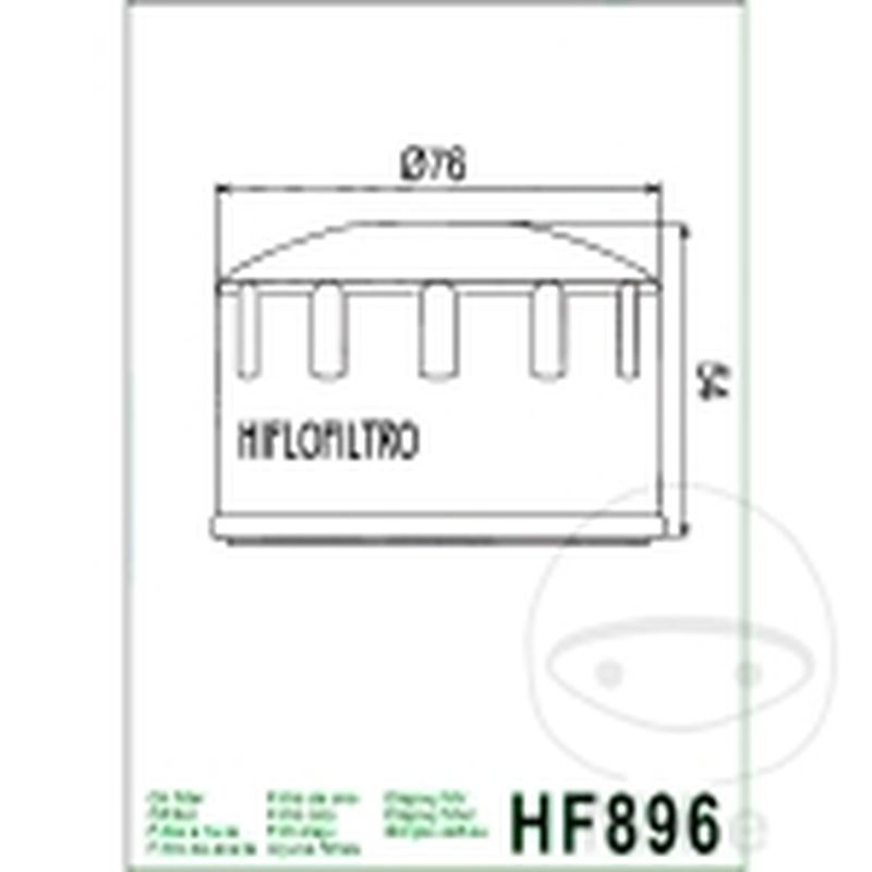Filtro de Aceite Hiflo | Recambios Motociclismo | Motos Camaral