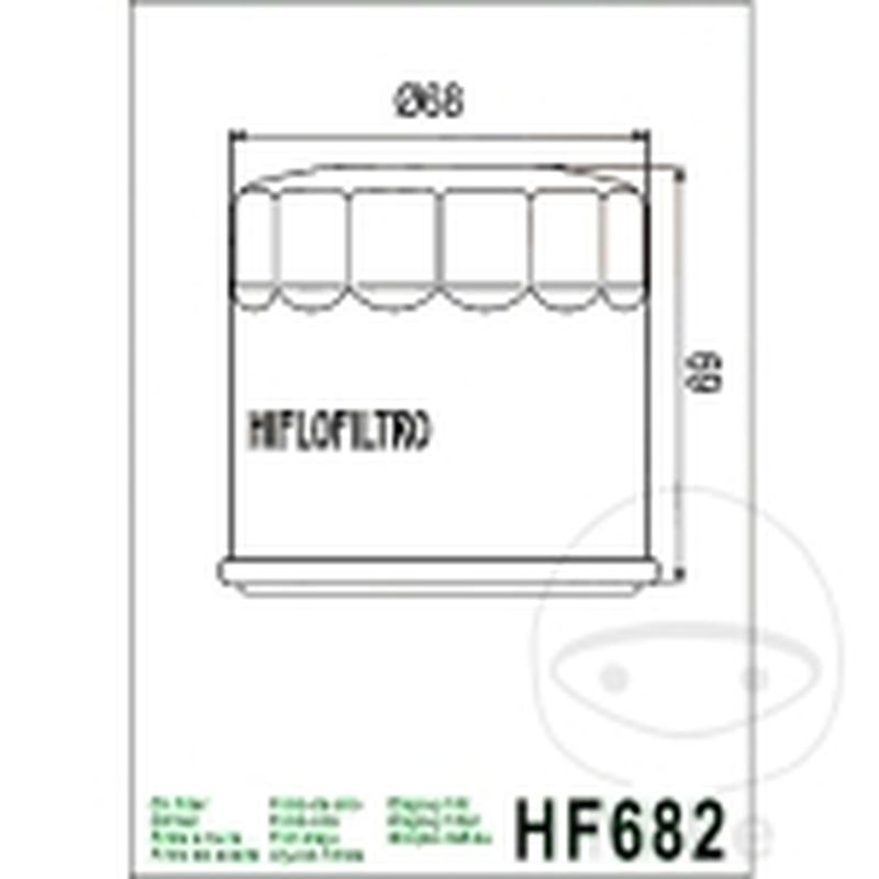 Filtro de Aceite Hiflo | Recambios Moto | Motos Camaral