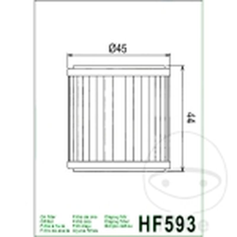Filtro de Aceite Hiflo | Recambios Moto | Motos Camaral